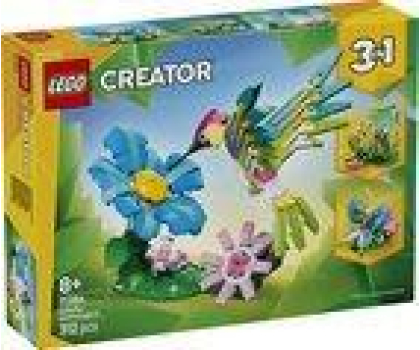 Klocki LEGO® LEGO CREATOR 31384 Dzikie zwierzęta: kolorowy koliber